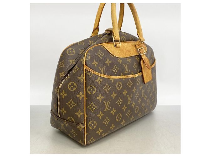 Borsa Louis Vuitton Monogram Deauville Marrone - vista 2