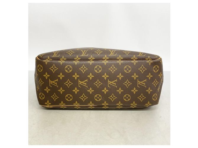 Borsa Louis Vuitton Monogram Deauville Marrone - vista 3