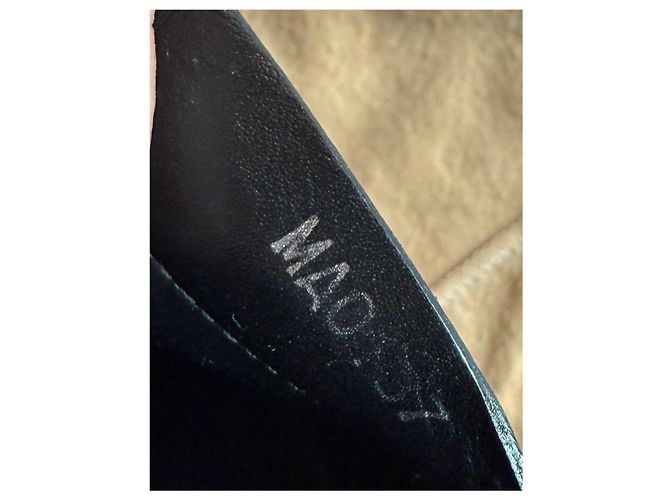 Louis Vuitton Stivaletti stringati in pelle nera Nero - vista 21