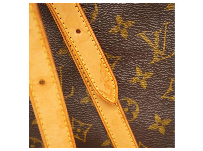 Borsa Tote Louis Vuitton Monogram Bucket GM Marrone - vista 10