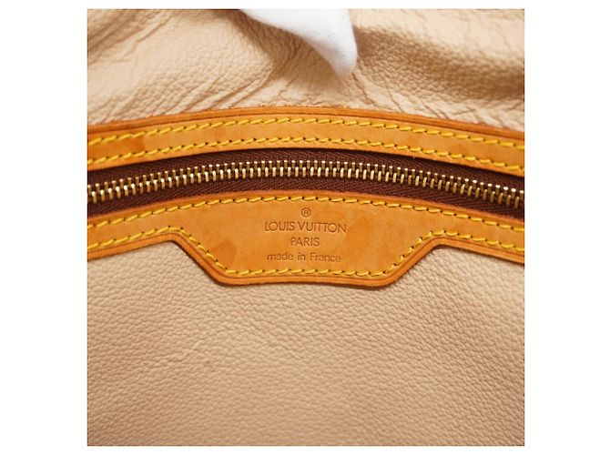 Borsa Tote Louis Vuitton Monogram Bucket GM Marrone - vista 5