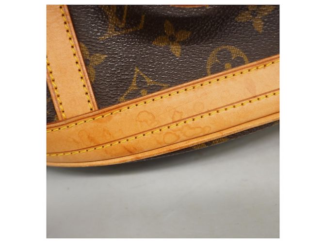 Borsa Tote Louis Vuitton Monogram Bucket GM Marrone - vista 8