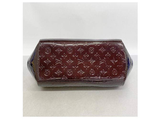 Borsa Louis Vuitton Vernis Sherwood GM Bordò - vista 3