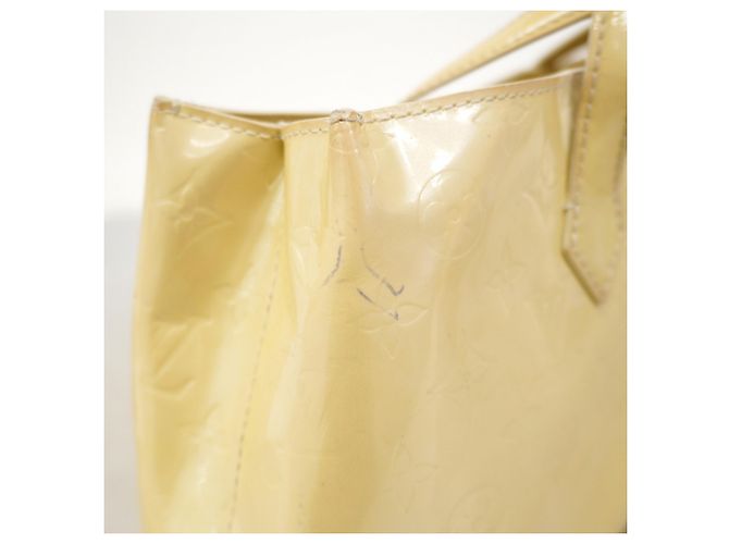 Borsa Louis Vuitton Vernis Wilshire PM Corallo - vista 7