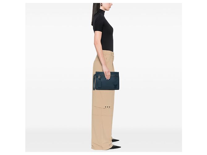 Pochette per iPad Louis Vuitton Blue Aerogram Takeoff - vista 6