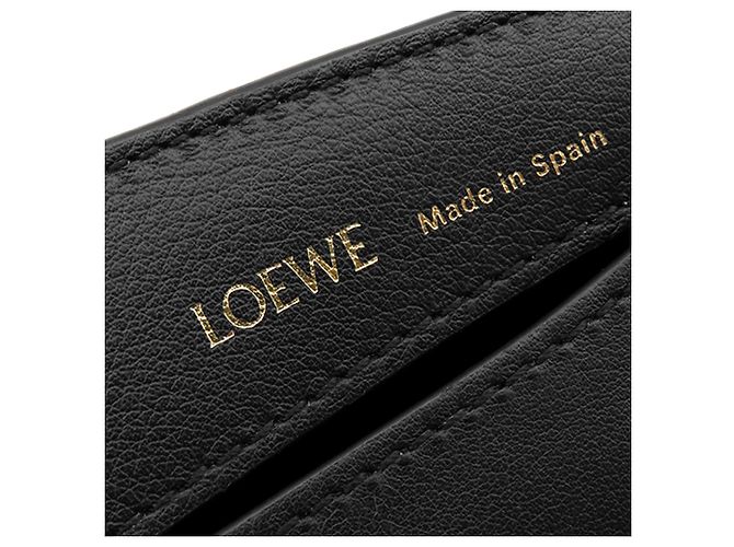LOEWE Borsa Luna Hobo in tela Anagram blu Blu navy - vista 5