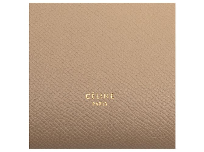 Belt Bag Céline Borsa Belt in vitello granulato mini beige Celine - vista 6