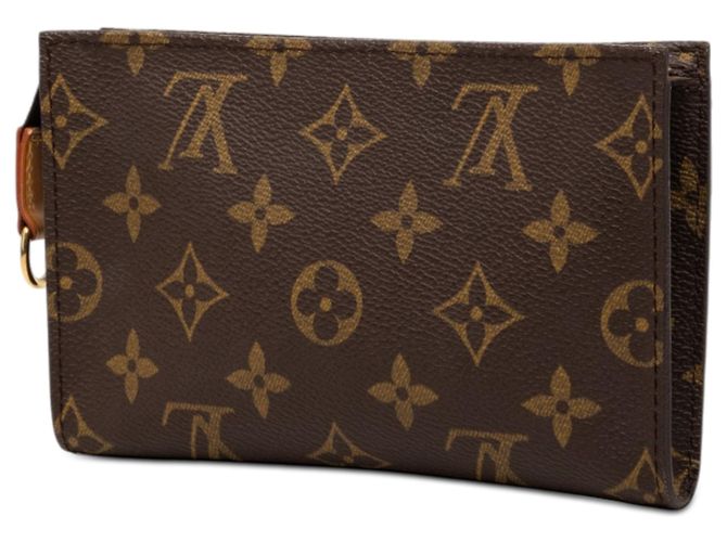 Pochette Louis Vuitton Petit Bucket Monogram Marrone - vista 2