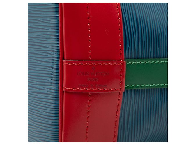 Louis Vuitton Blue Epi Noe Tricolor GM - vista 5
