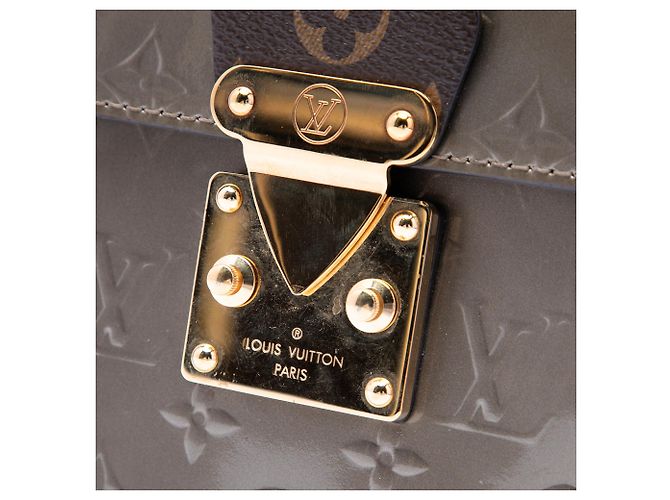 Louis Vuitton Marrone Monogram Vernis Spring Street Bronzo - vista 5