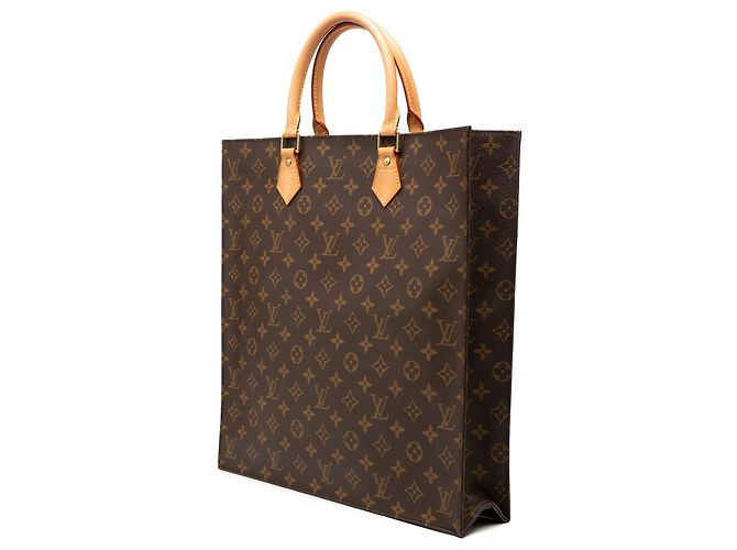 Louis Vuitton Sac Plat Monogram Marrone - vista 2