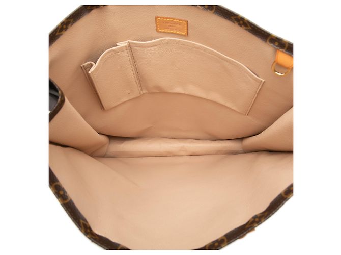 Louis Vuitton Sac Plat Monogram Marrone - vista 4