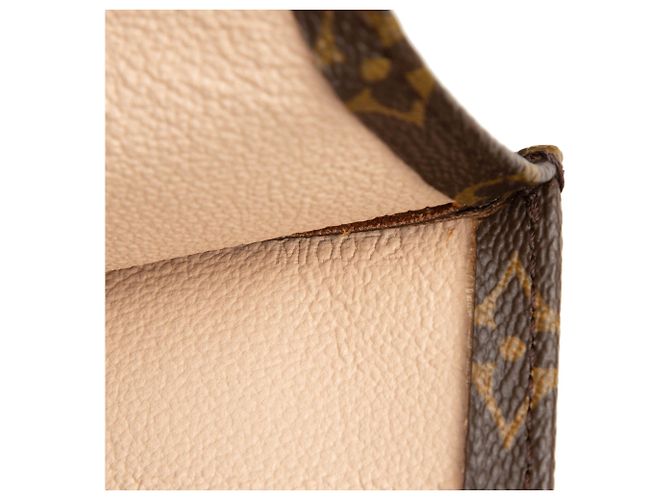 Louis Vuitton Sac Plat Monogram Marrone - vista 6