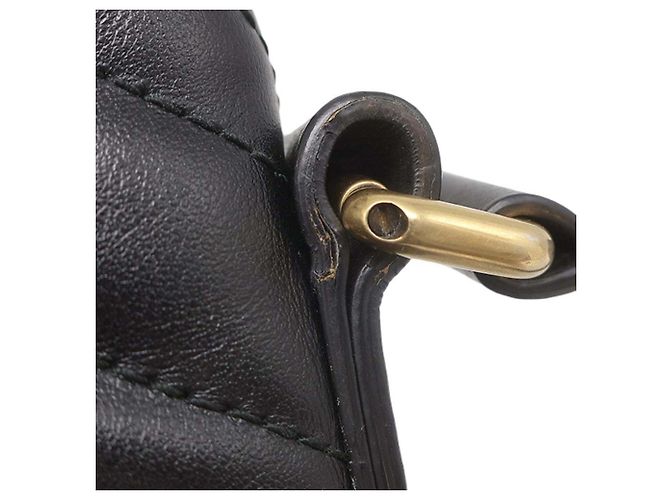 Gucci Black GG Marmont Matelasse Leather Crossbody Nero - vista 15