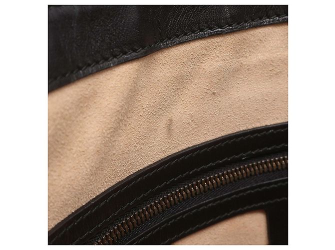 Gucci Black GG Marmont Matelasse Leather Crossbody Nero - vista 6