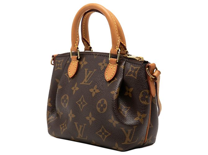 Louis Vuitton Marrone Monogram Nano Turenne - vista 2
