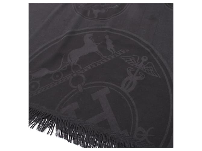 Hermès Stola New Libris Hermes in nero - vista 3