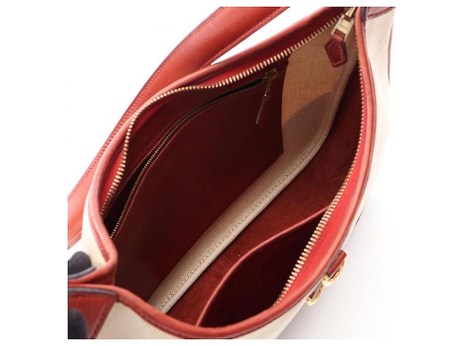 Hermès Borsa a tracolla Hermes Trim 31 Crudo Bordò - vista 3