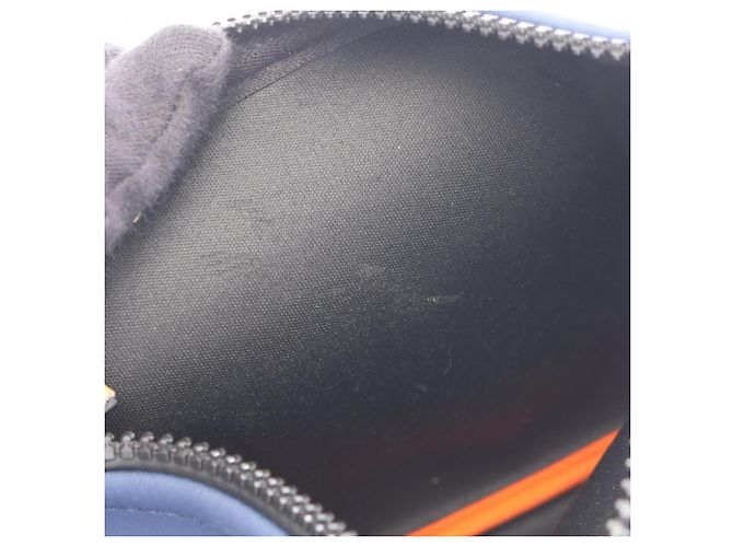 Hermès Pochette bolso Hermes NeoBain Thalassa PM Azul marino - vista 10