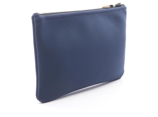 Hermès Pochette bolso Hermes NeoBain Thalassa PM Azul marino - vista 2