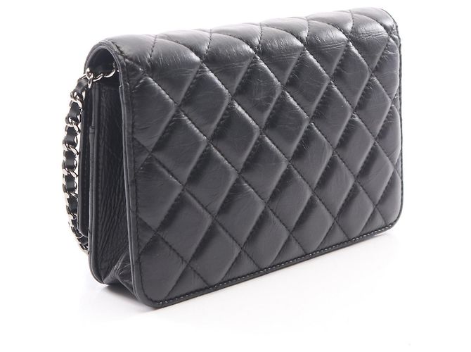 Borsa a Spalla Chanel Matelassé Nero - vista 2