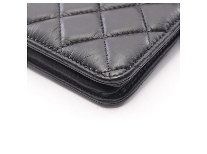 Borsa a Spalla Chanel Matelassé Nero - vista 7