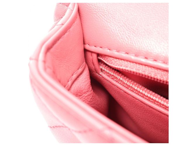 Bolso Chanel Matelassé Small Top Handle 2-Way Rosa - vista 6