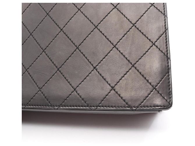 Timeless Borsa Chanel Matelassé Turnlock Nero - vista 10