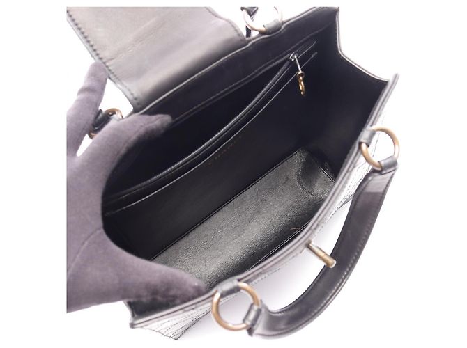 Timeless Borsa Chanel Matelassé Turnlock Nero - vista 3