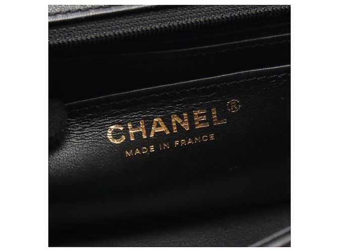 Borsa Chanel Matelassé Top Handle 2-Way Shoulder Bag Nero - vista 4