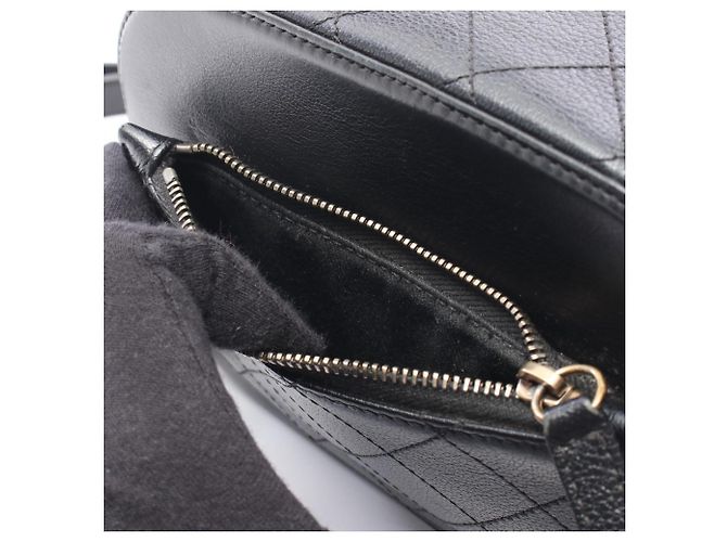 Borsa a tracolla 2-Way Chanel Matelassé Top Handle Nero - vista 6