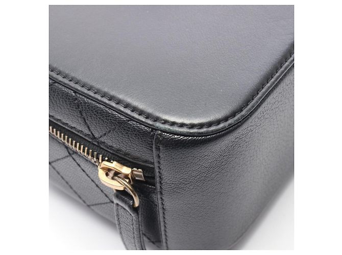 Borsa a tracolla 2-Way Chanel Matelassé Top Handle Nero - vista 9