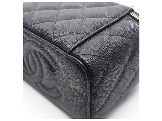 Borsa a tracolla vanity Chanel Matelassé Nero - vista 7
