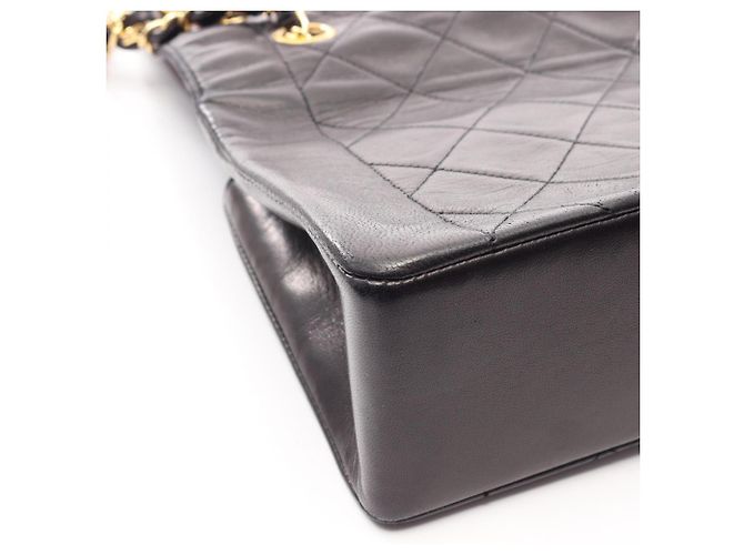 Borsa a tracolla Chanel Matelassé Single Flap Nero - vista 11