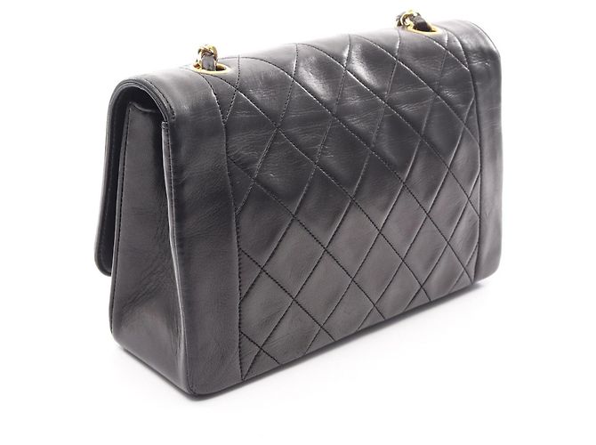 Borsa a tracolla Chanel Matelassé Single Flap Nero - vista 2