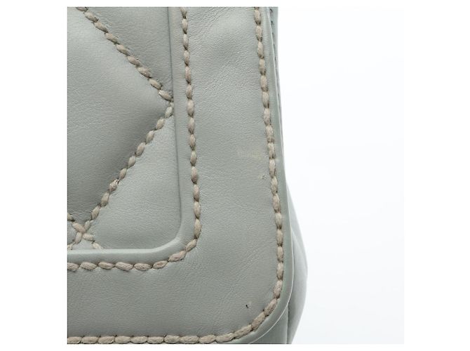 Borsa a mano Chanel Wild Stitch Top Handle Blu - vista 10