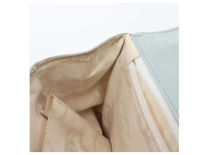Borsa a mano Chanel Wild Stitch Top Handle Blu - vista 14