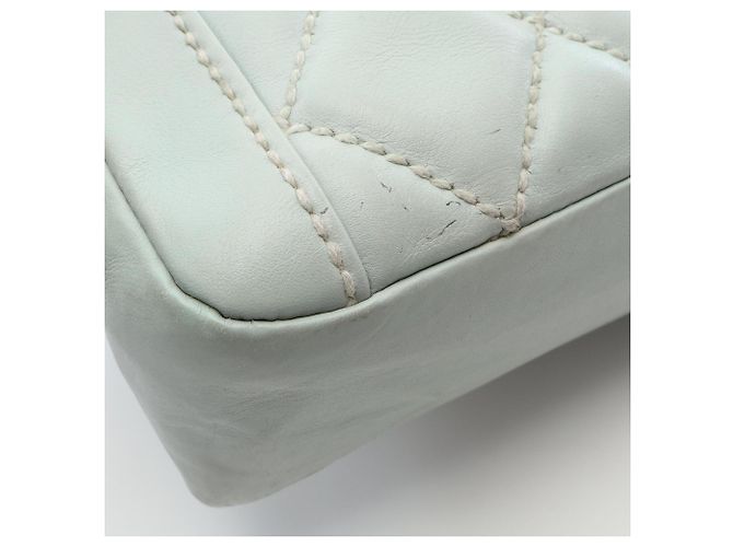Borsa a mano Chanel Wild Stitch Top Handle Blu - vista 7