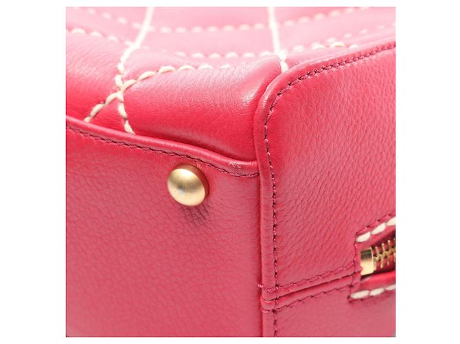 Borsa Chanel Wild Stitch Rosa - vista 10