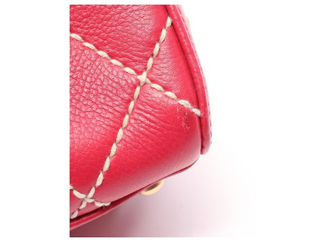 Borsa Chanel Wild Stitch Rosa - vista 11