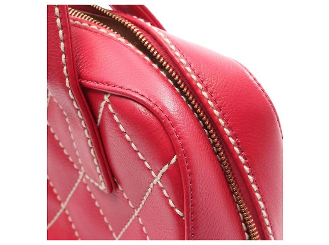 Borsa Chanel Wild Stitch Rosa - vista 13