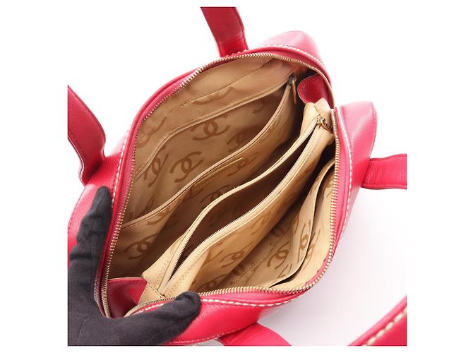 Borsa Chanel Wild Stitch Rosa - vista 3