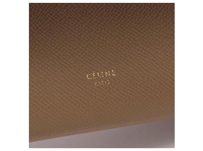 Céline BELT BAG MINI Borsa in pelle beige - vista 4