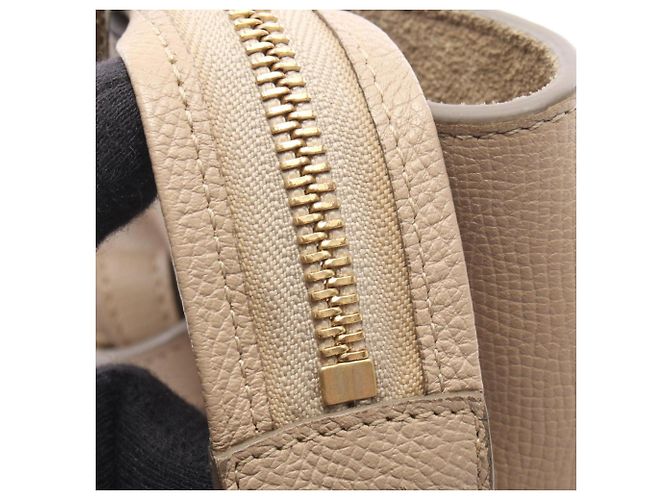 Céline BELT BAG MINI Borsa in pelle beige - vista 5