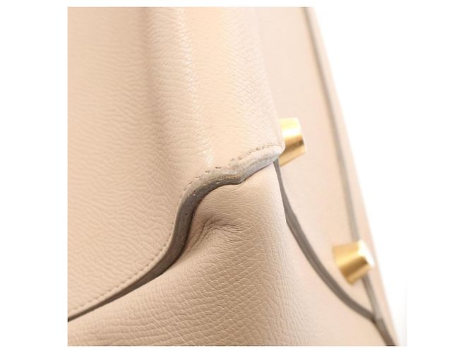 Céline BELT BAG MINI Borsa in pelle beige - vista 6