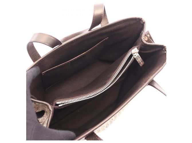 Céline Celine C Macadam Handtasche Braun Beige - Ansicht 3