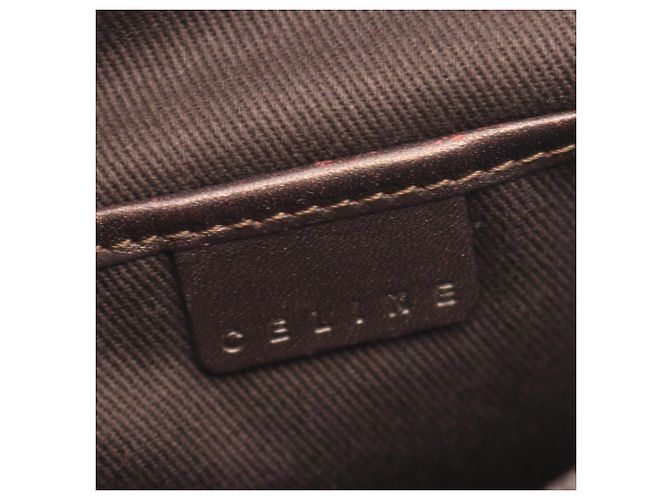 Céline Celine C Macadam Handtasche Braun Beige - Ansicht 4
