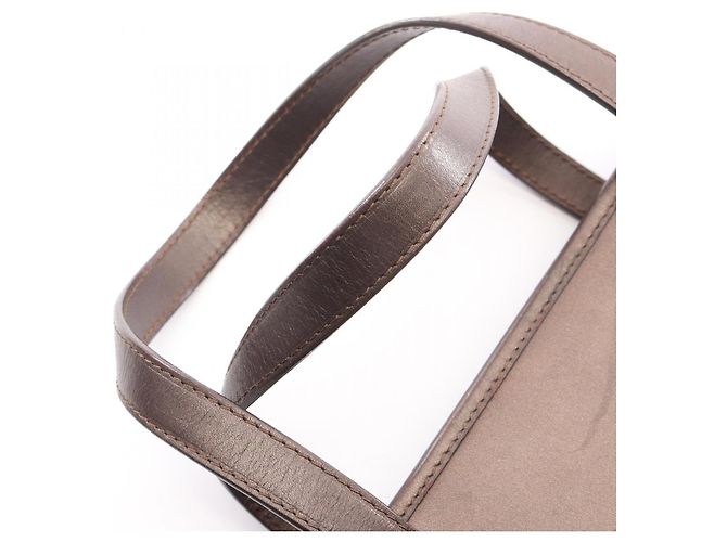 Céline Celine C Macadam Handtasche Braun Beige - Ansicht 7