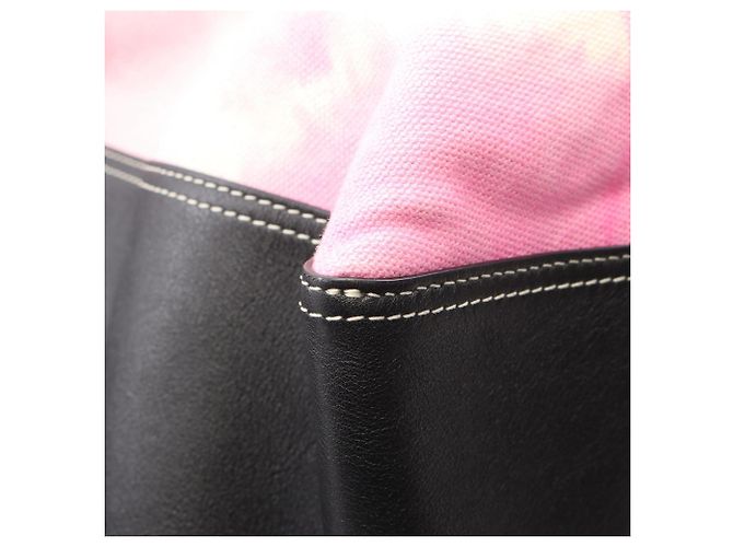 Céline Borsa Tote Celine Tie-Dye Nero Rosa Bianco - vista 8