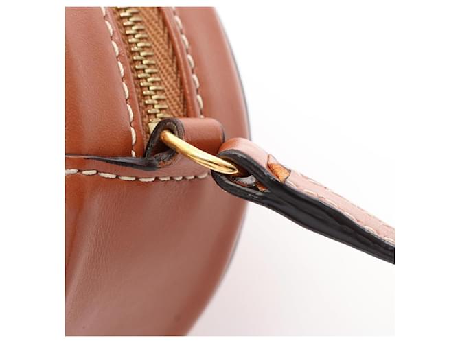 Céline Borsa Triomphe Oval Celine Marrone - vista 10